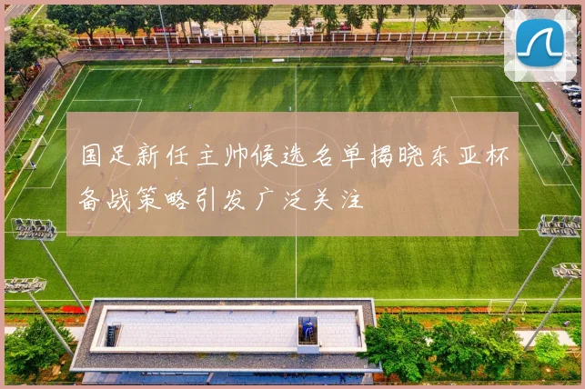 国足新任主帅候选名单揭晓东亚杯备战策略引发广泛关注